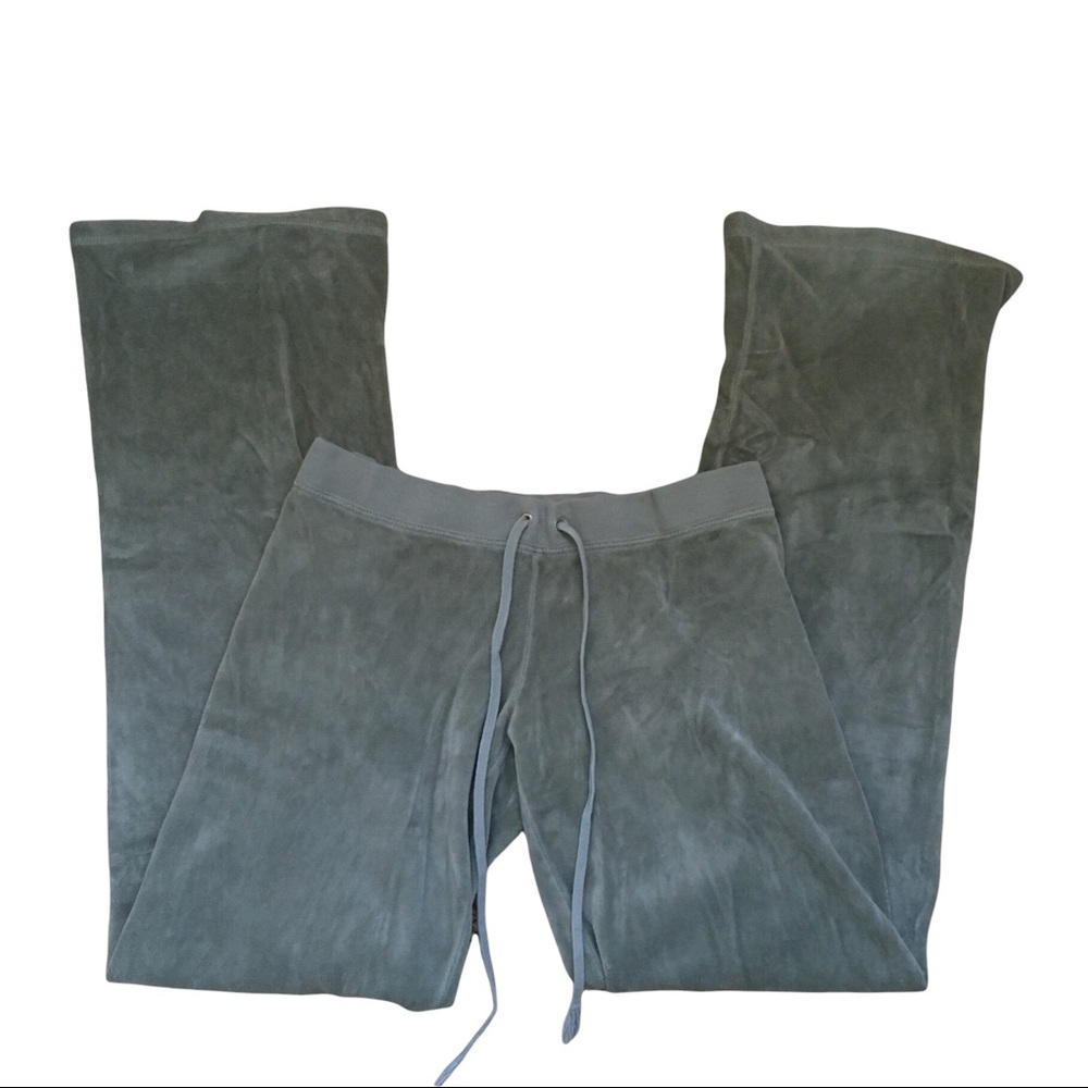 Juicy Couture sage green tracksuit pants